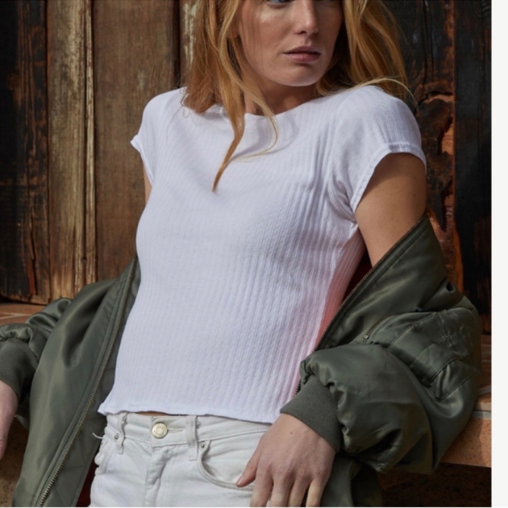 perfectwhitetee White Short Sleeve Tee